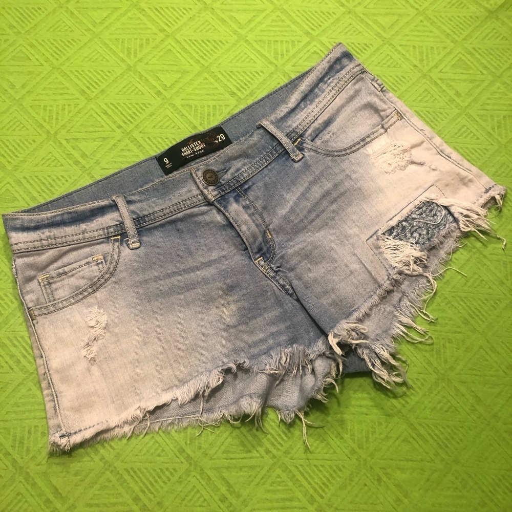 Hollister Distressed Jean Shorts